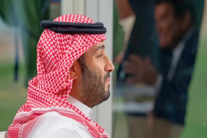 An archival photo of the Saudi Crown Prince Mohammed bin Salman