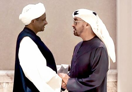Mohammed bin Zayed and Hemedti - archive