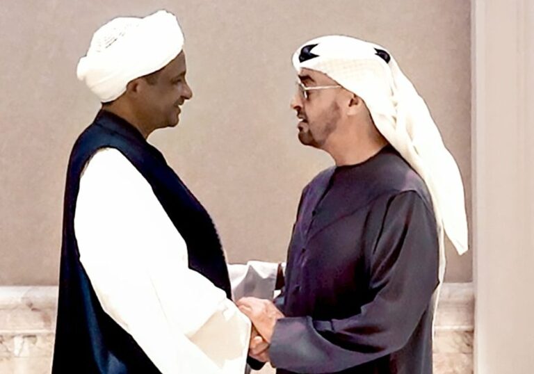 Mohammed bin Zayed and Hemedti - archive