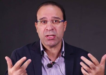 The Tunisian sports commentator, Issam Al-Shawali