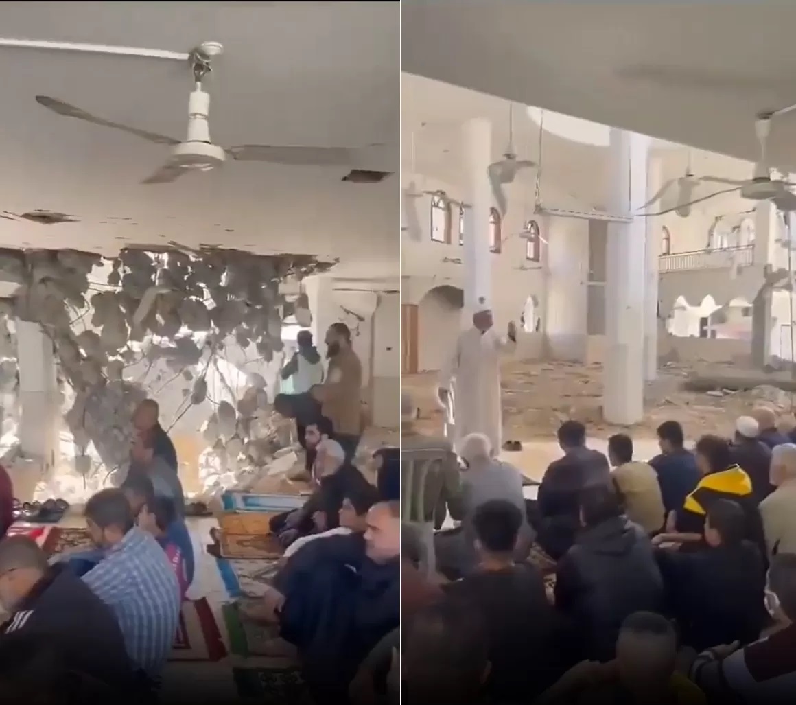 Friday Prayer Continues in a Gaza
