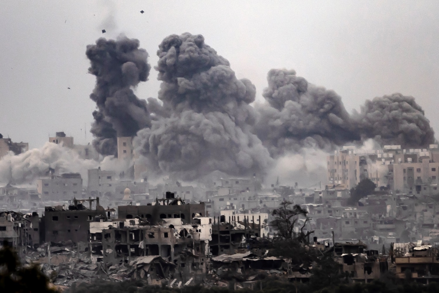  the bombing of Gaza in 2024.