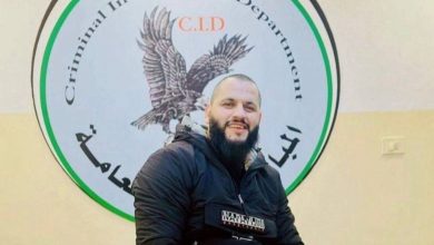 Perpetrator of the Ayli operation, an officer in the Palestinian police special investigations unit