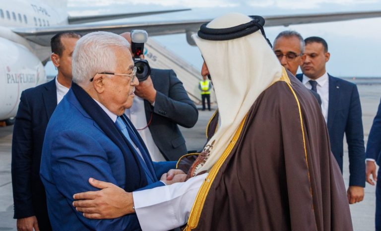 Mahmoud Abbas's visit to Qatar,