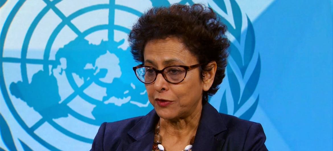 The UN Special Rapporteur on Freedom of Opinion and Expression, Irene Khan