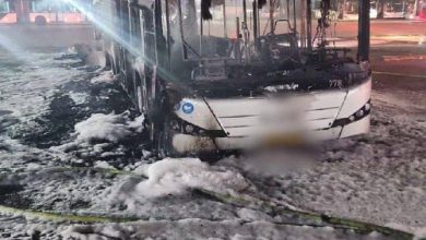 Explosion and Fire on Buses in Bat Yam