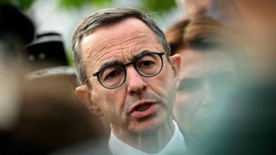 French Interior Minister Bruno Retailleau faces backlash for his delayed response to the Islamophobic killing of Aboubakr Cissé inside a mosque,