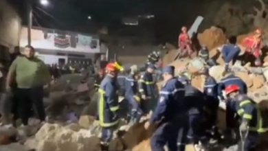 Algeria landslide tragedy