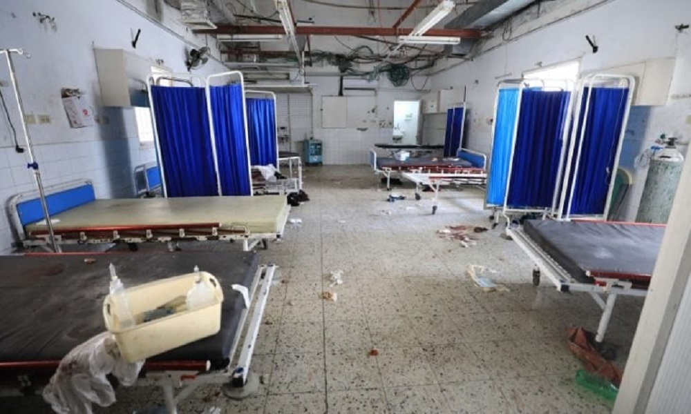 Israeli Airstrikes Hit Gaza’s Al-Ahli Hospital, Destroy Emergency Wing