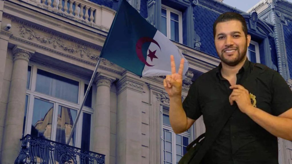 Algeria protests the arrest of a consular employee accused of kidnapping Algerian opposition figure Amir Boukhars on French soil