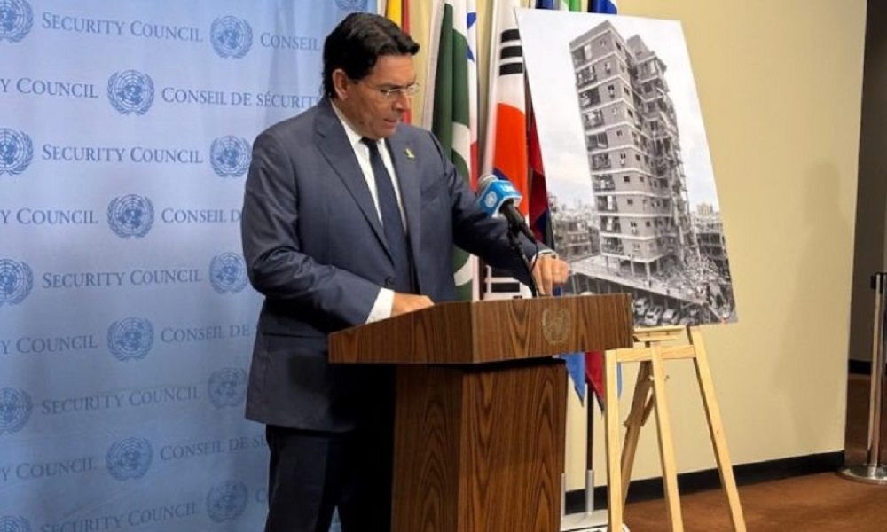 At the UN, Israel’s envoy Danny Danon claimed Iran launched 1,000 missiles targeting major Israeli cities.