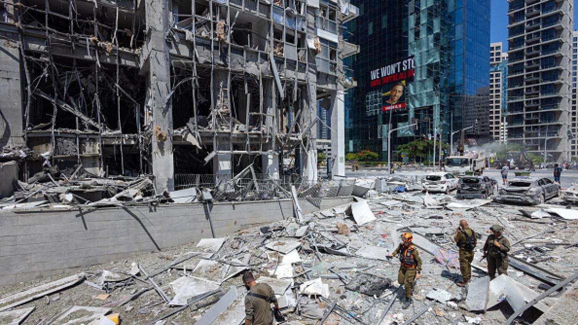 Iran missiles Tel Aviv