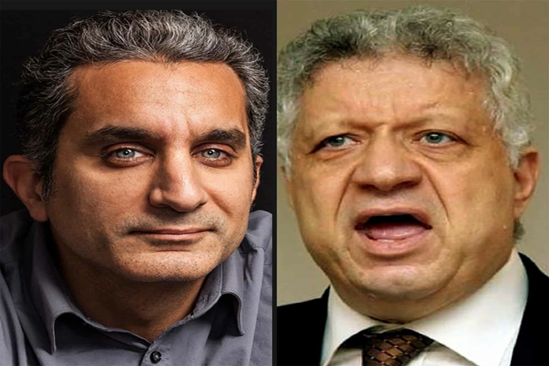 مرتضى منصور يهاجم باسم يوسف watanserb.com