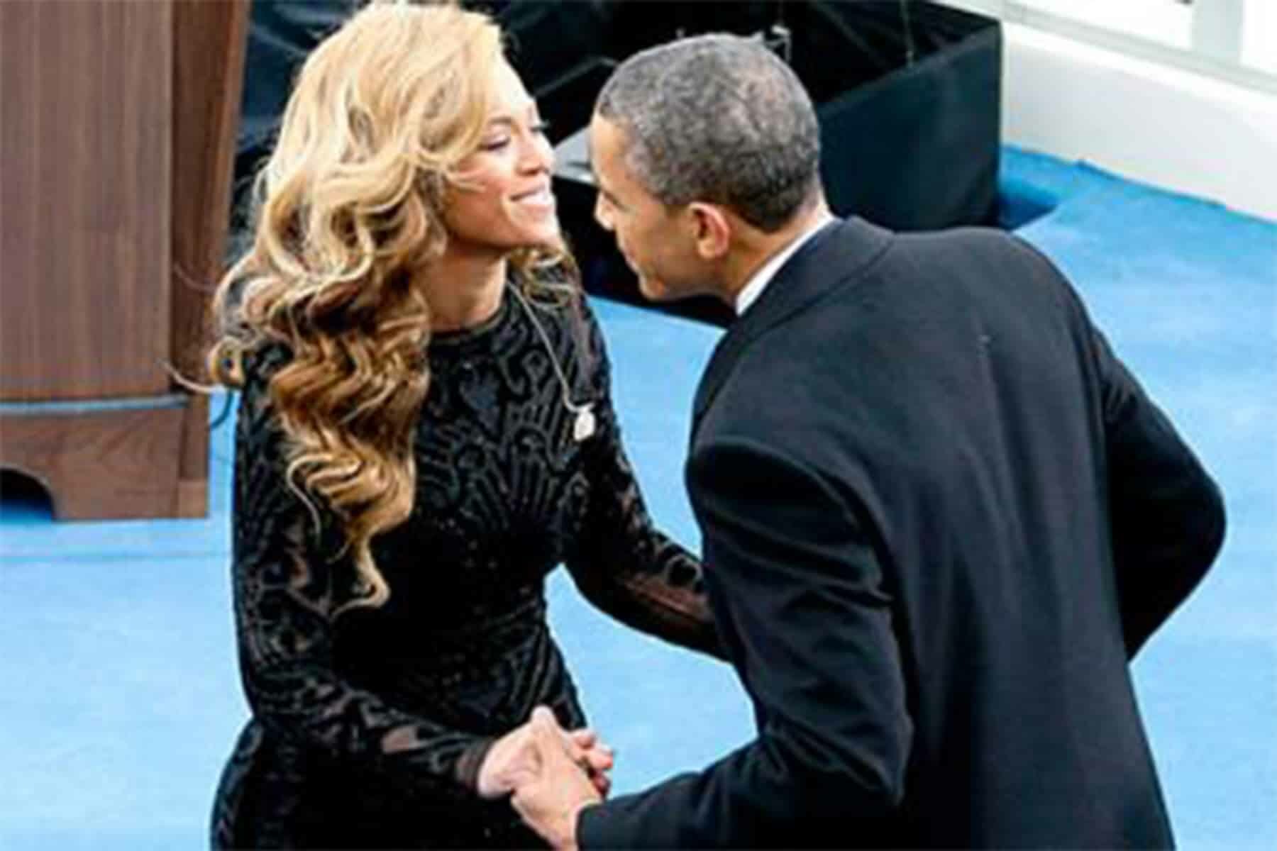 أوباما والمغنية بيونسيه watanserb.com