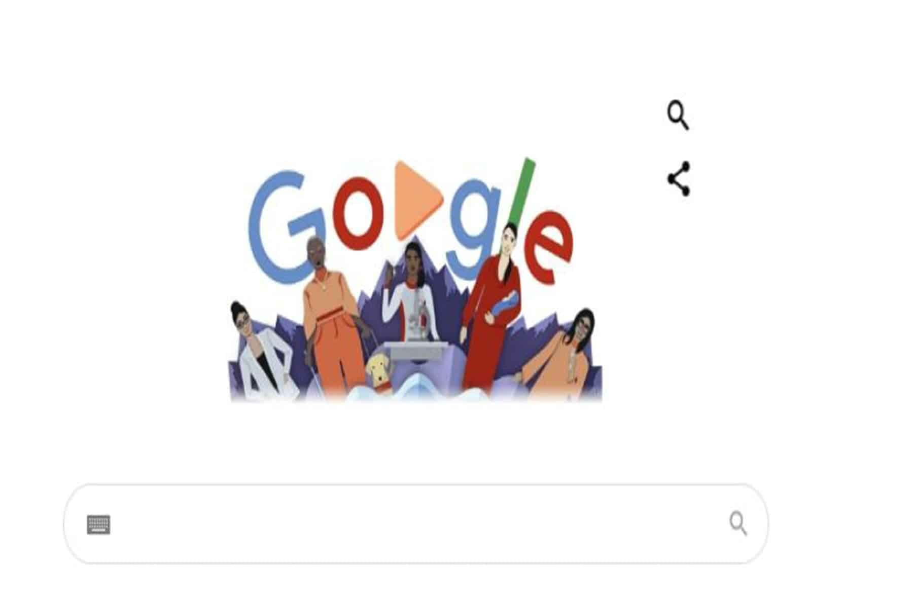 جوجل تحتفل في اليوم العالمي للمرأة watanserb.com