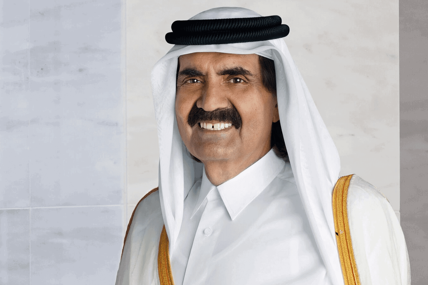 أمير قطر والضاري watanserb.com