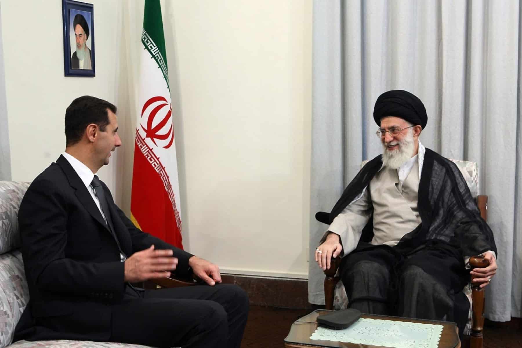 اجتماع بشار الأسد مع مسؤول إيراني watanserb.com