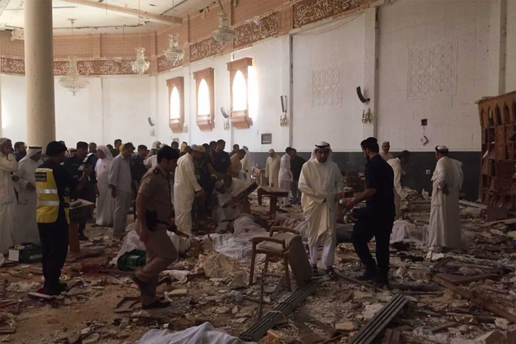 تفجير مسجد الشيعة بالكويت watanserb.com