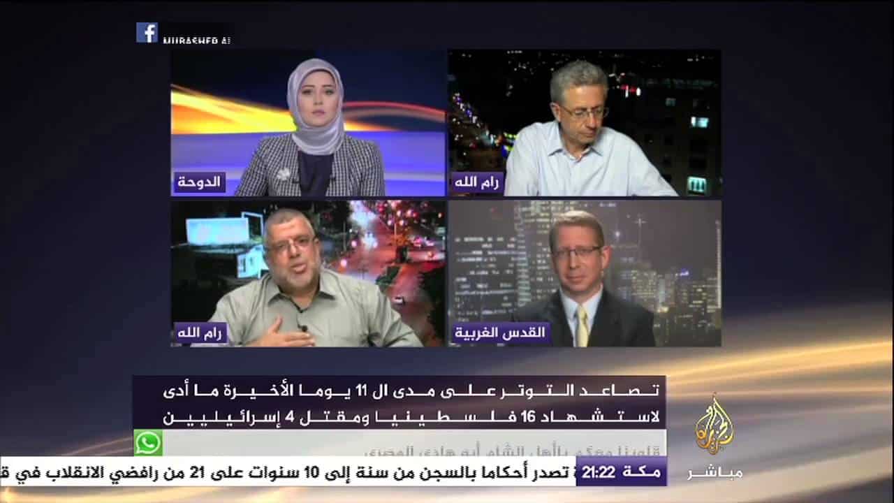 القيادي في حركة حماس بالضفة الغربية الشيخ حسن يوسف ينسحب من البرنامج