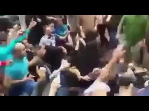 أفلام تصور التظاهرات الحاشدة التي قامت في مدينة مشهد الإيرانية بعد مقتل حوالي (169) وجرح (325)