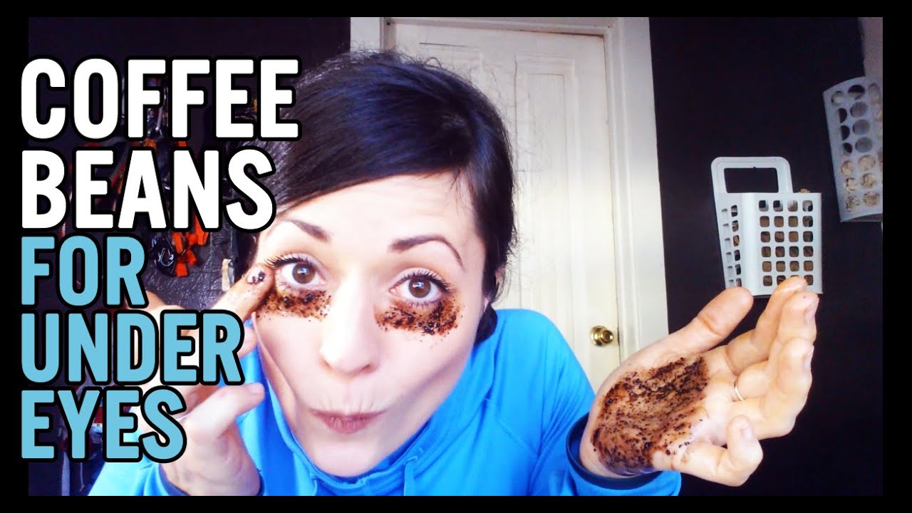 ماذا يحصل عند وضع القهوة أسفل العينين