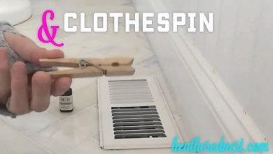 "ملقط غسيل" على شفرة المكيف