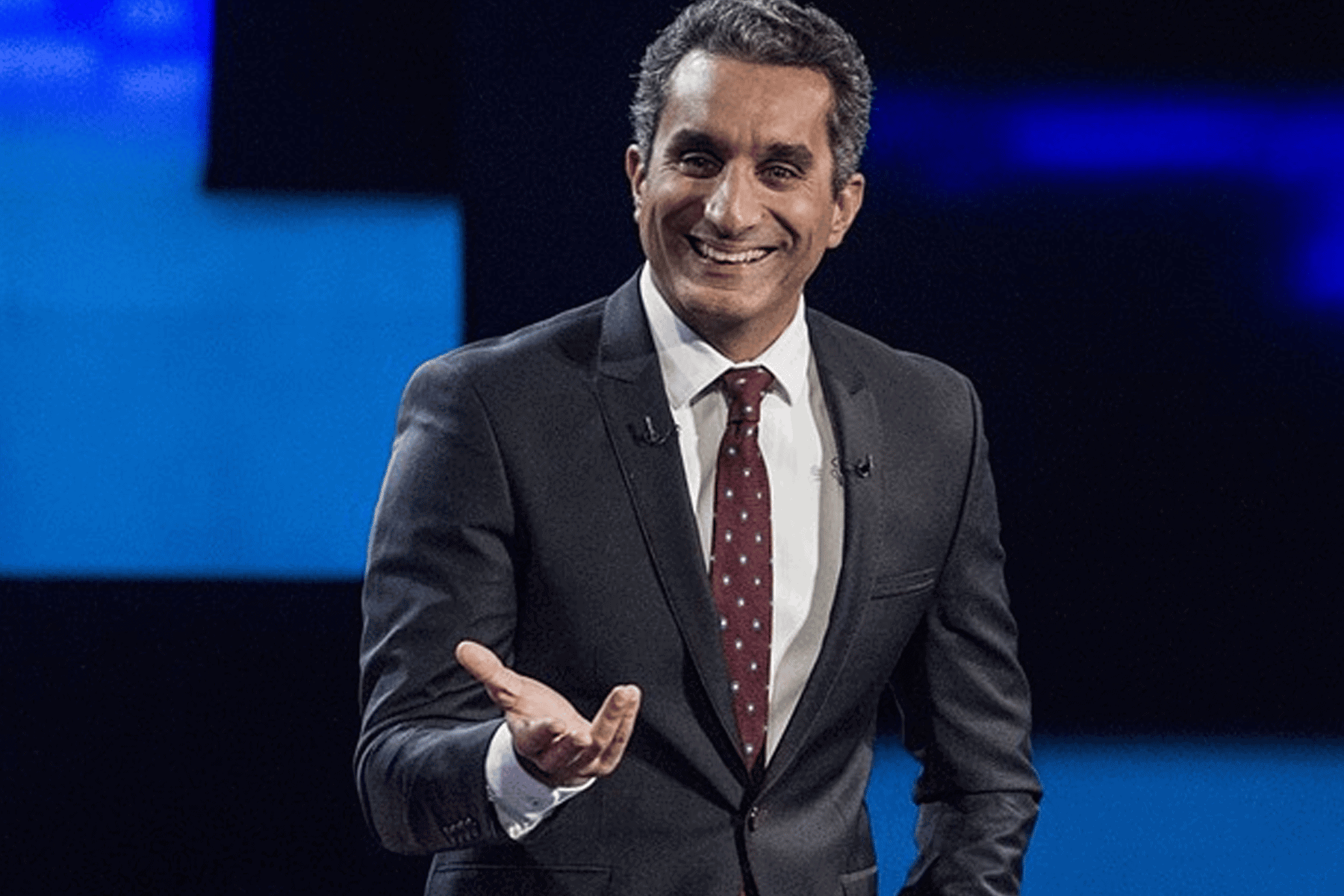 باسم يوسف مع ابنته watanserb.com