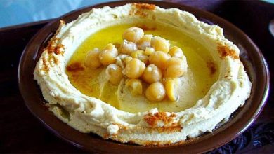 الحمص بالطحينة