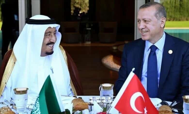 اردوغان والملك سلمان watanserb.com