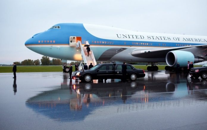 ترامب والطائرة الرئاسية الجديدة watanserb.com