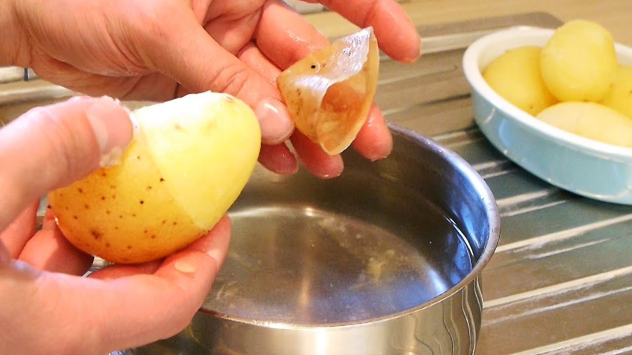 10 ملايين مشاهدة لأسهل طريقة لتقشير البطاطا