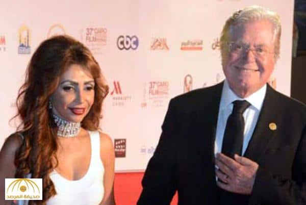 سيّدة الأعمال السعودية رنا القصيبي مع حسين فهمي watanserb.com