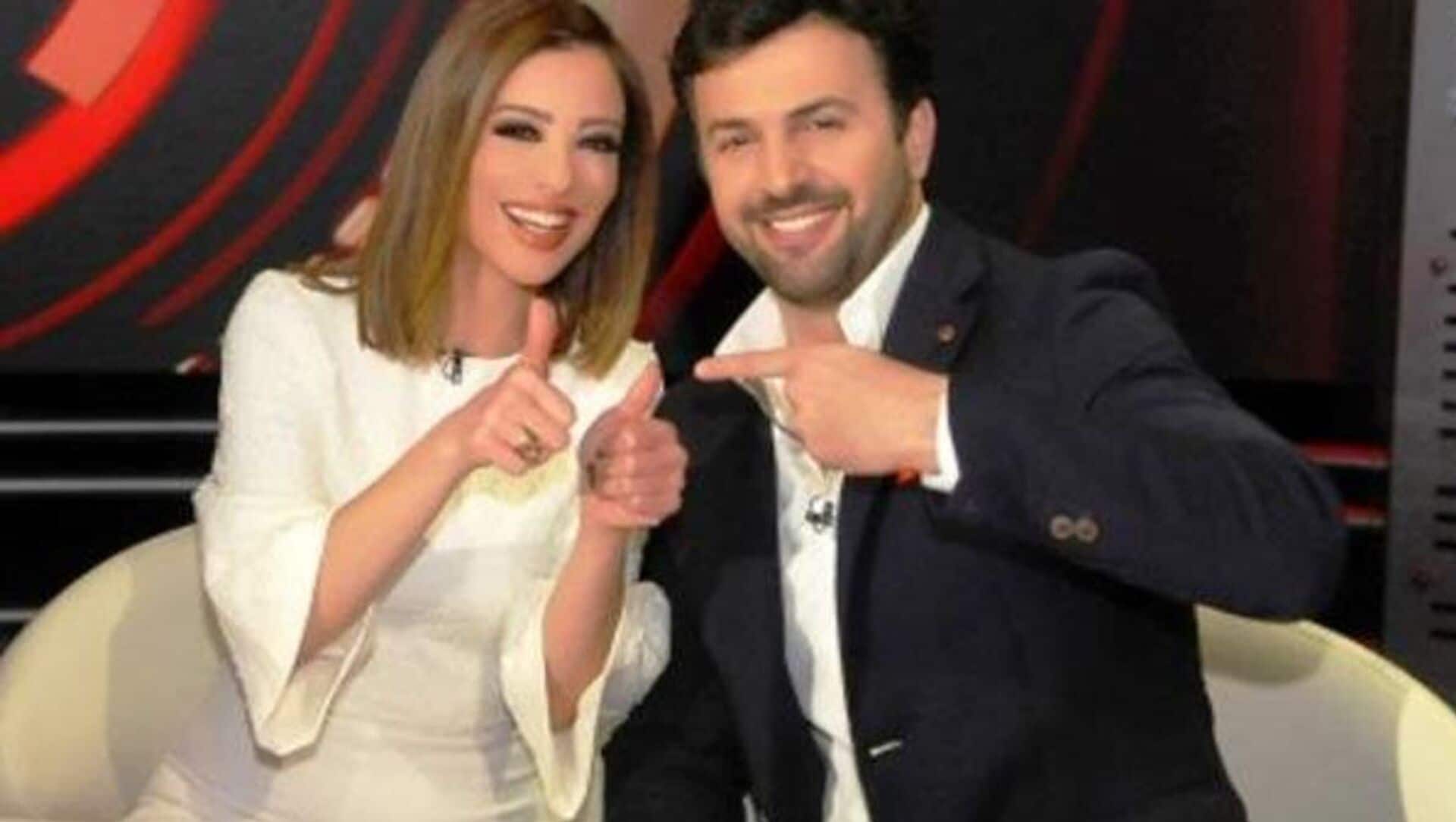 تيم حسن وزوجته وفاء الكيلاني watanserb.com