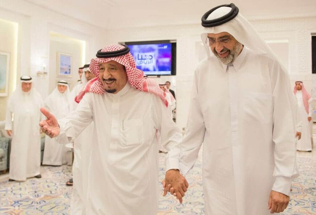 عبد الله ال الثاني والملك سلمان watanserb.com