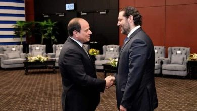 السيسي والحريري watanserb.com