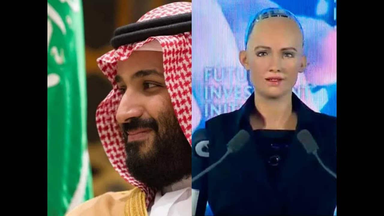 الروبوت "صوفيا" التي منحها "ابن سلمان" الجنسية السعودية watanserb.com