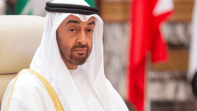 بن زايد وبول باريل watanserb.com