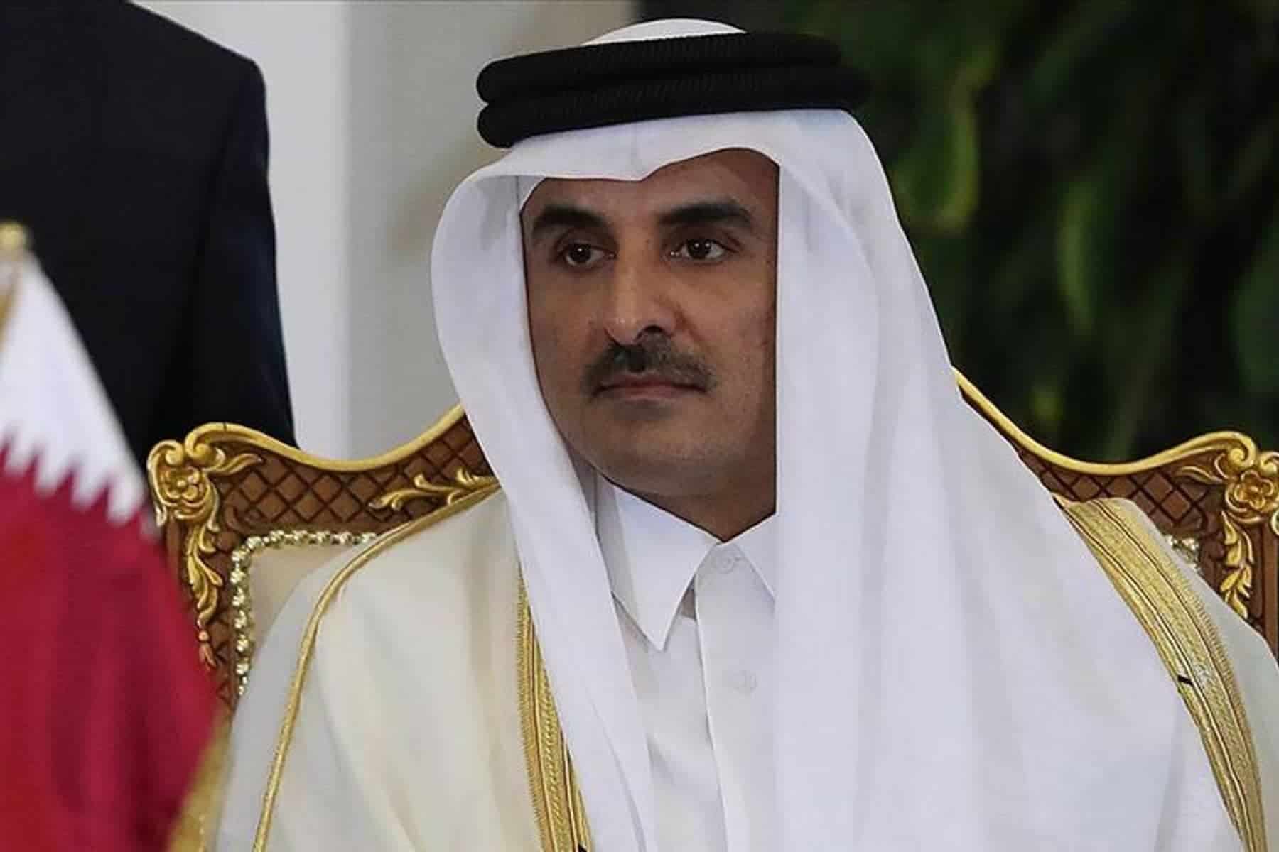 أمير قطر والقمة الخليجية watanserb.com