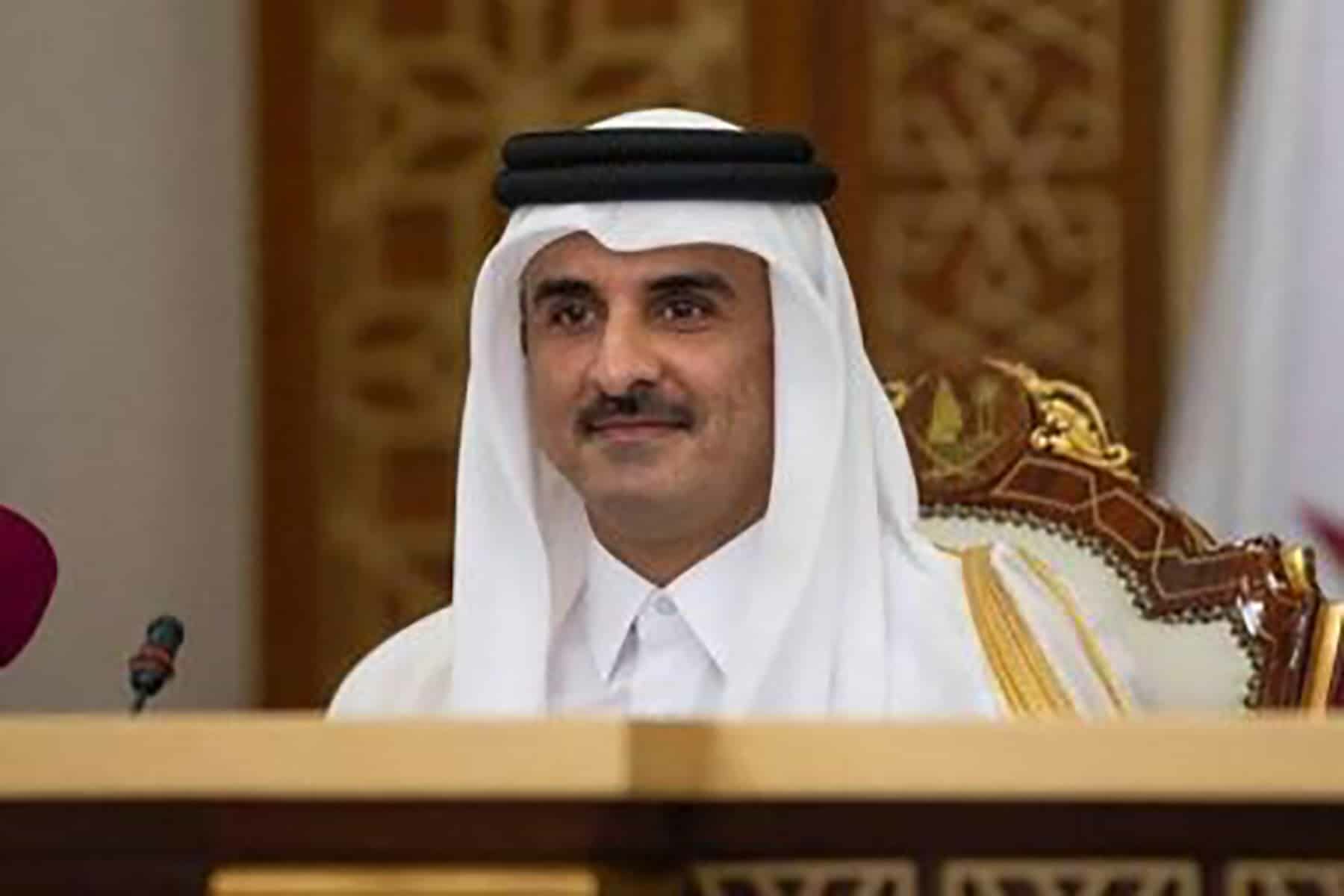 أمير قطر ومهاتير watanserb.com