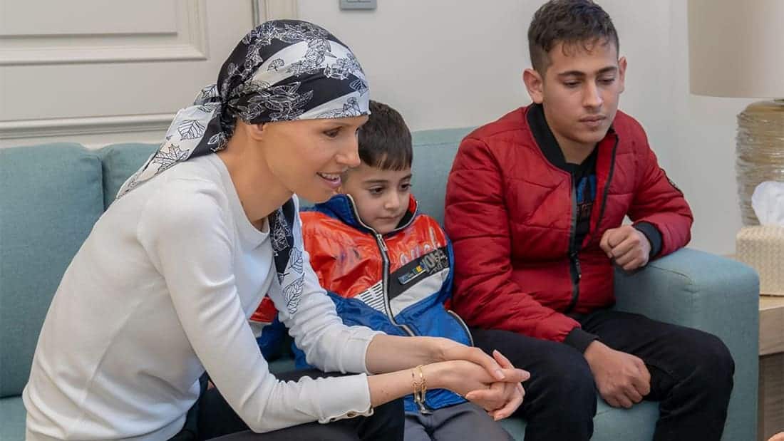 أسماء الأسد بعد العلاج الكيماوي watanserb.com