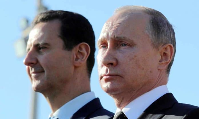بوتين يهين الأسد watanserb.com