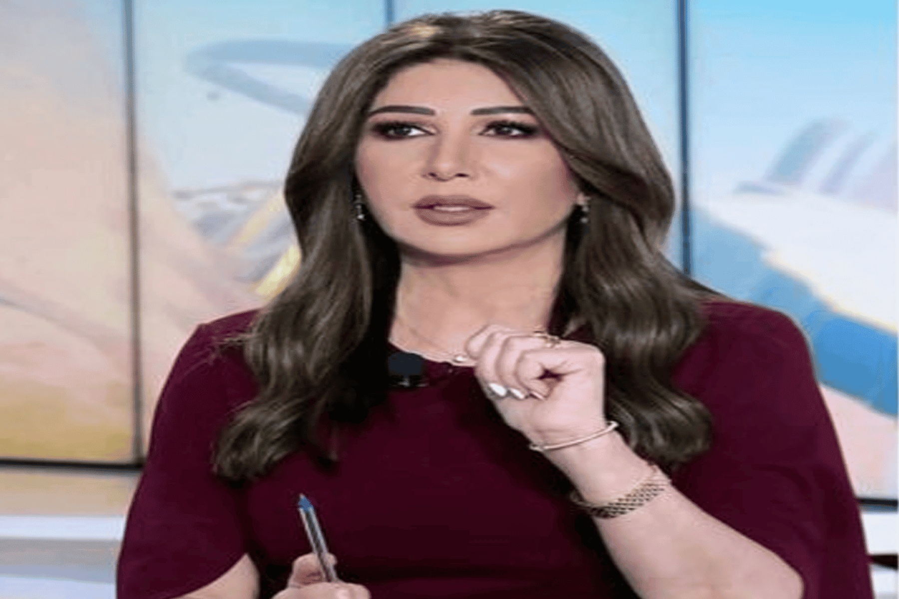 مذيعة العربية منتهى الرمحي watanserb.com