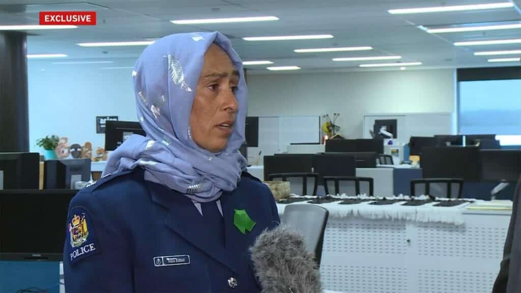 نائلة حسن قائدة شرطة نيوزيلندا watanserb.com
