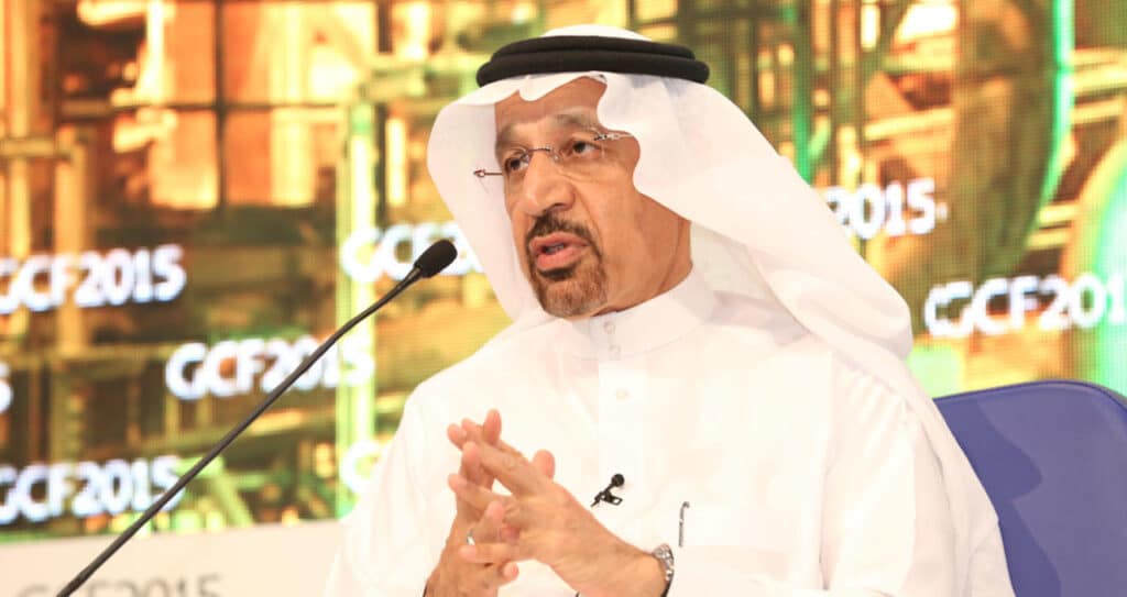 وزير الطاقة السعودي خالد الفالح watanserb.com