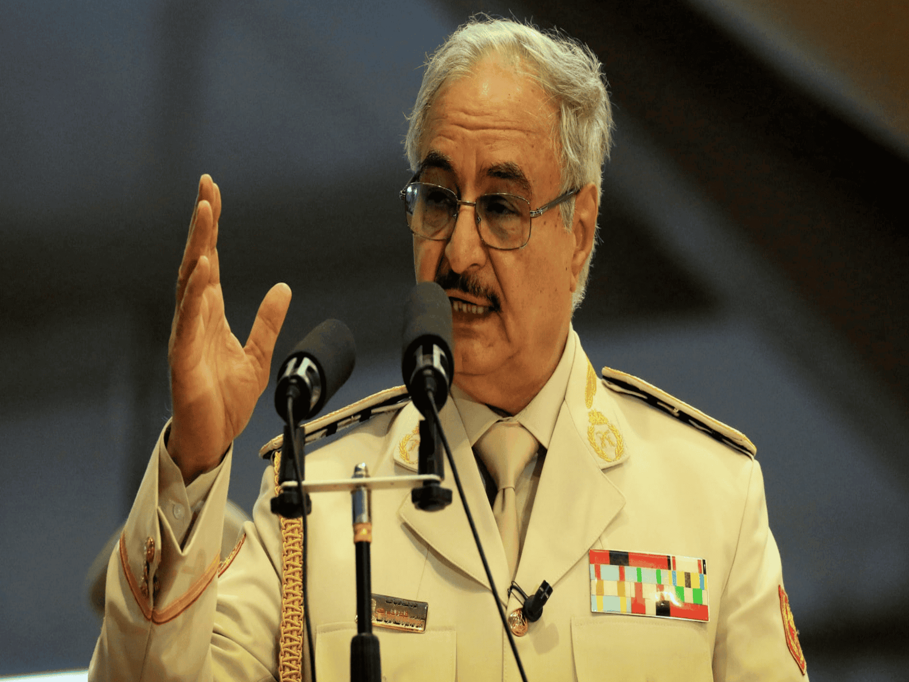 حفتر و وسيم يوسف watanserb.com