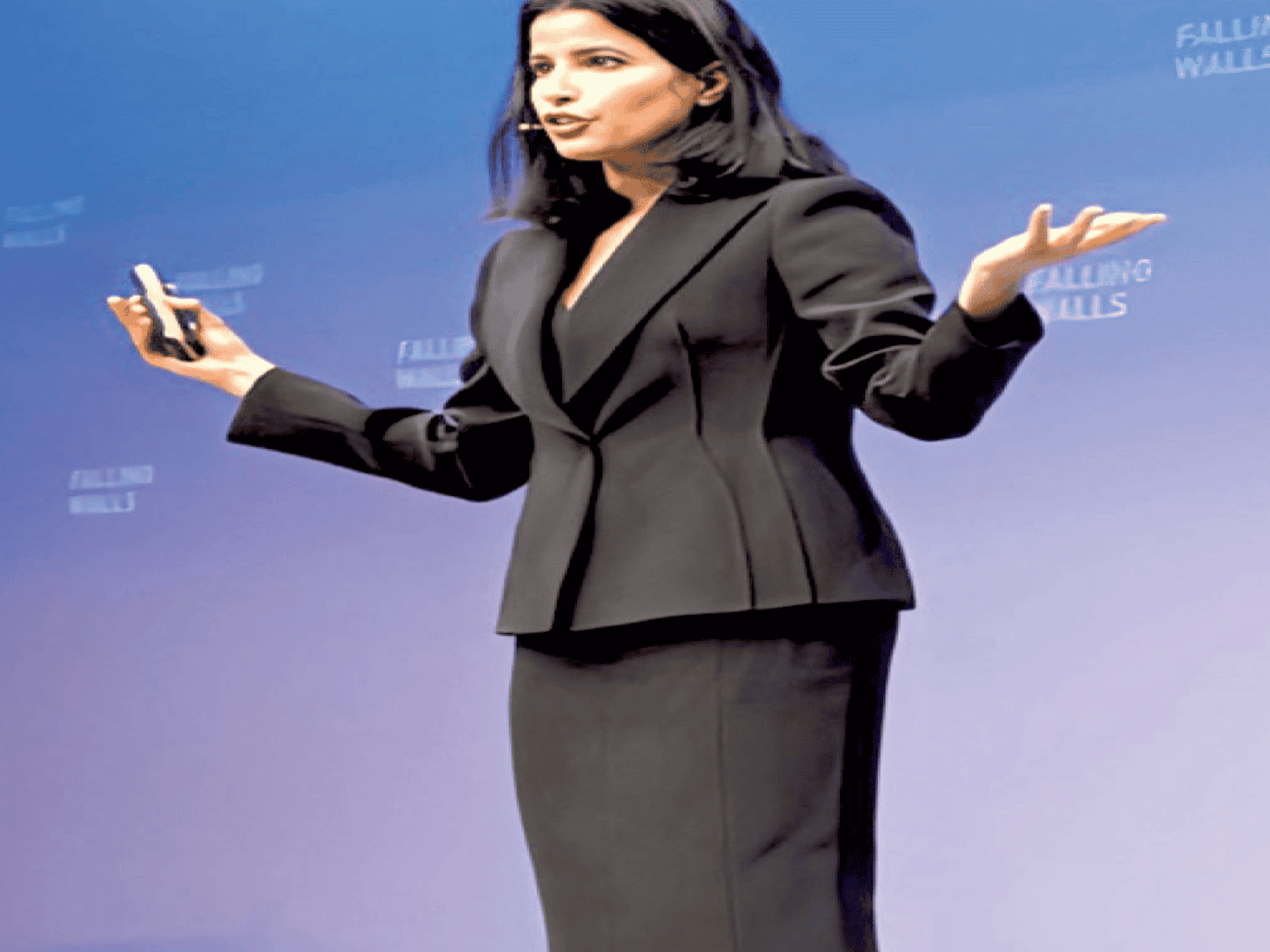 عالمة سعودية تنهار على الهواء watanserb.com