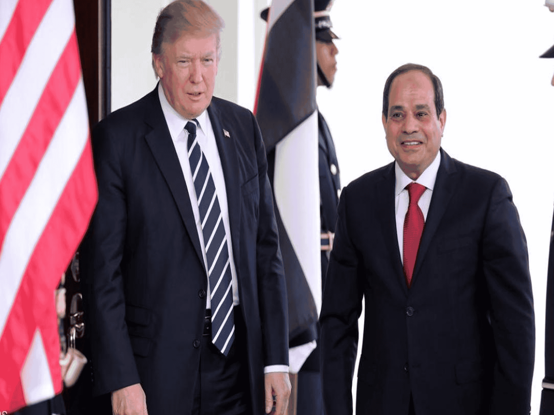 السيسي وترامب watanserb.com