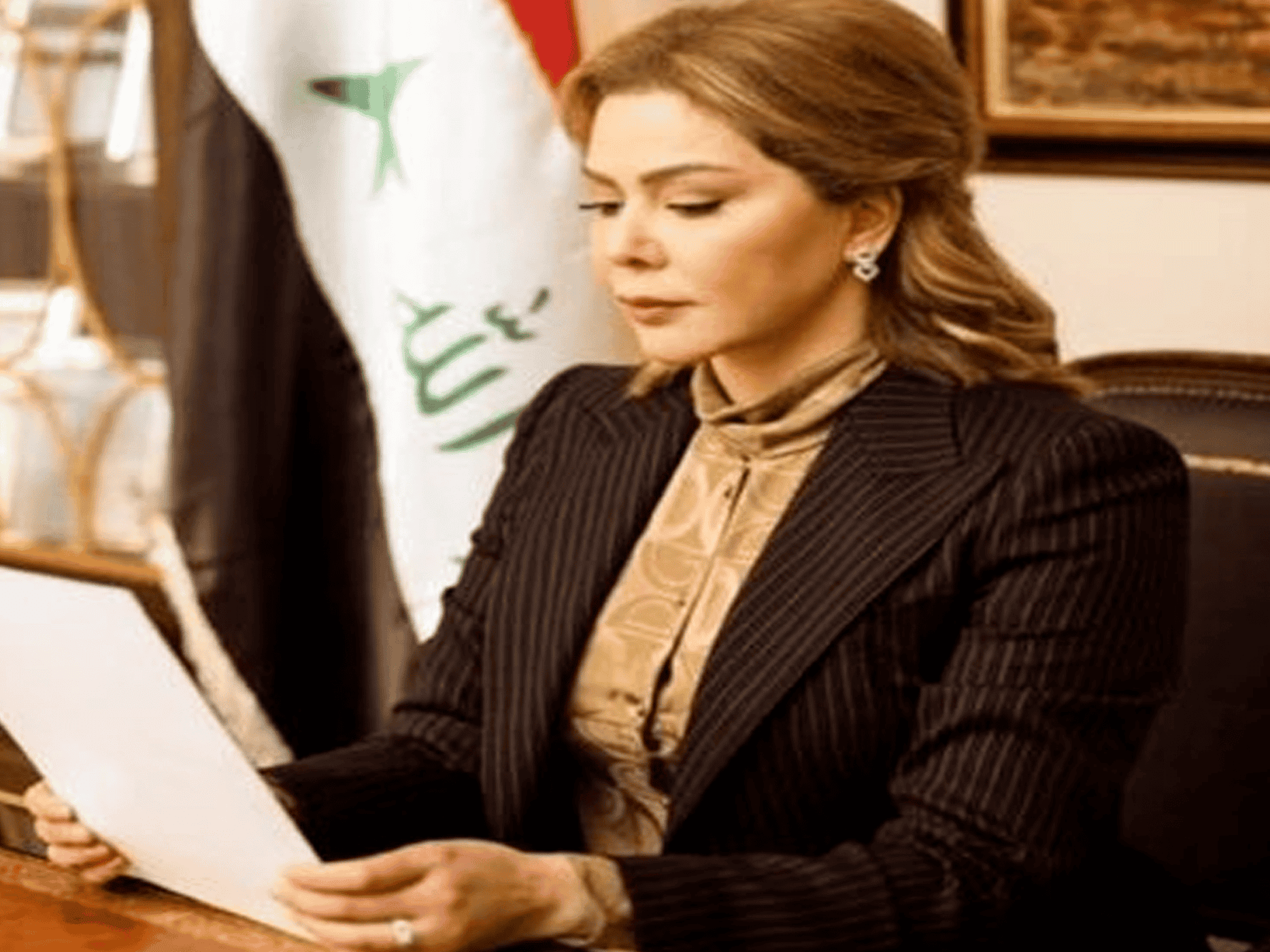 ظهور ابنة صدام حسين watanserb.com