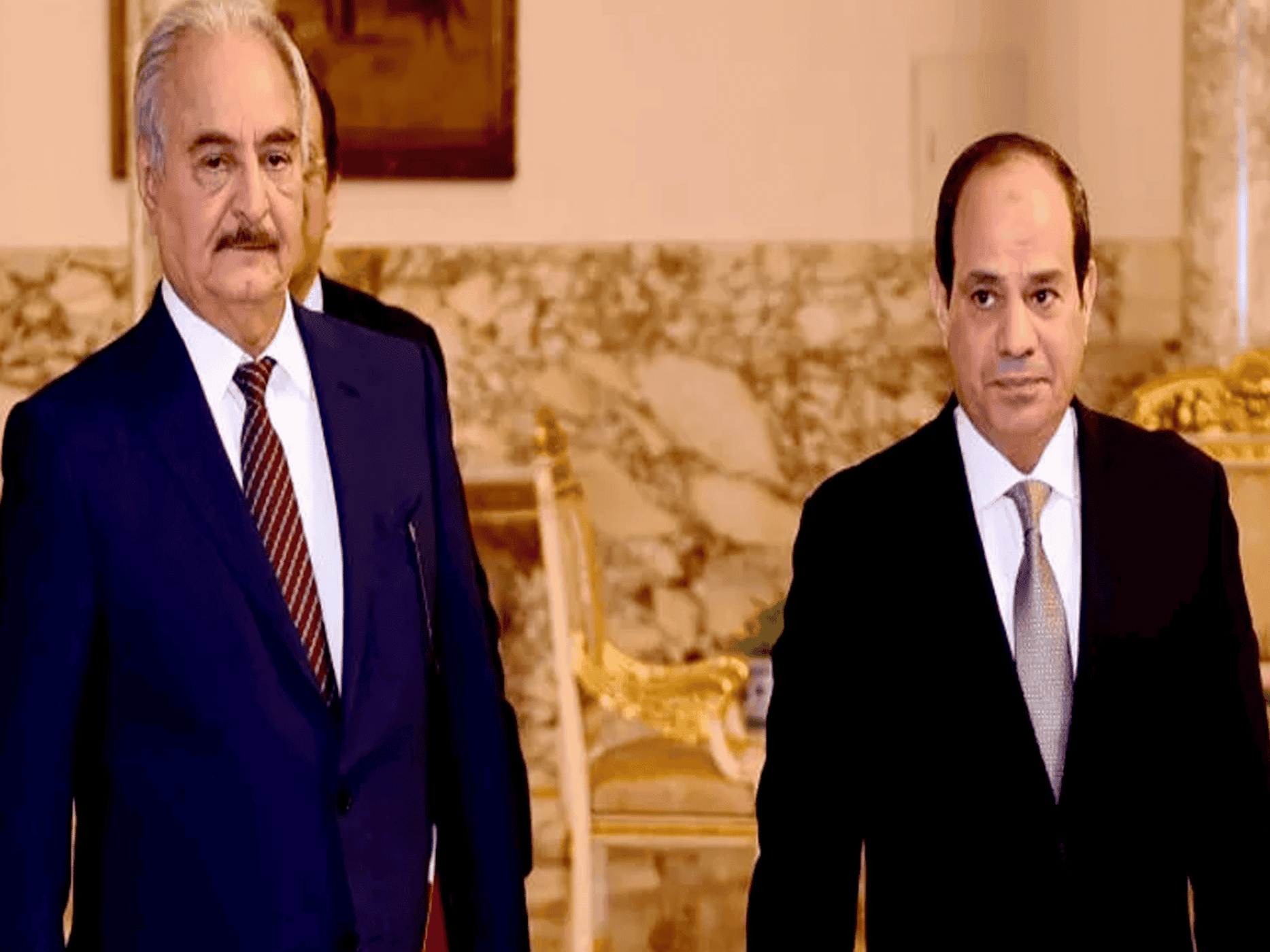 حفتر والسيسي watanserb.com