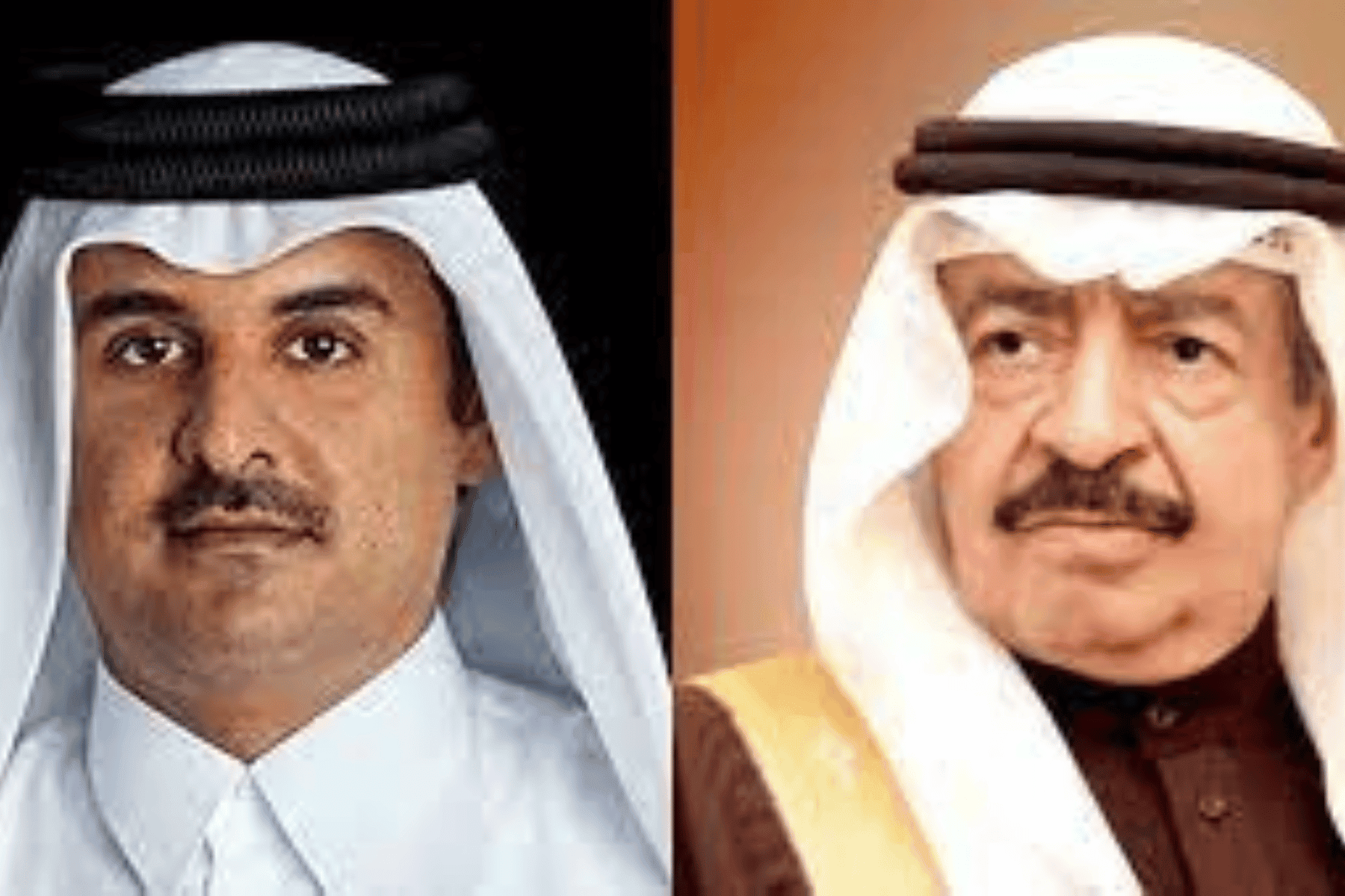 خليفة بن سلمان وتميم watanserb.com